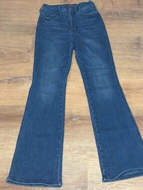 Judy Blue Dark Blue Flare Jeans